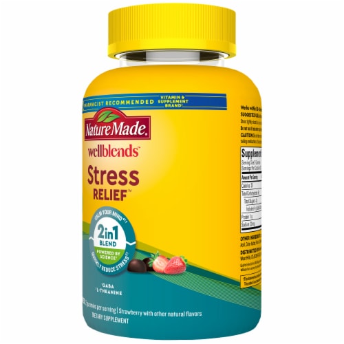 Nature Made® WellBlends™ Stress Relief Gummies Perspective: right
