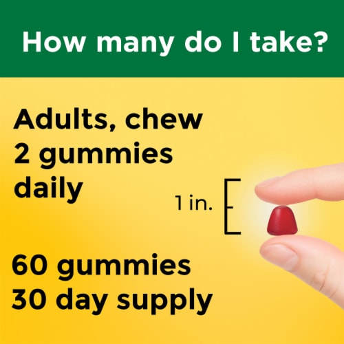 Nature Made B12 Extra Strength Gummies 3000 mcg Perspective: right