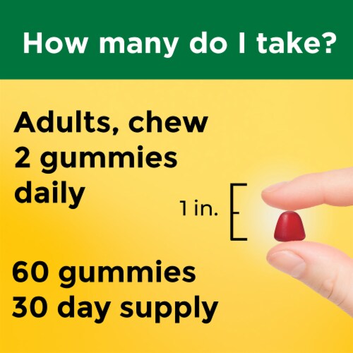 Nature Made B12 Extra Strength Gummies 3000 mcg Perspective: right