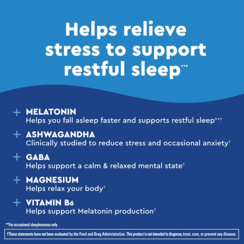 Nature Made® Wellblends™ Sleep & Relieve Stress™ Mixed Berry Gummies Perspective: right