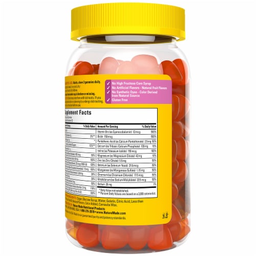 Nature Made® Advanced Multi Vitamin For Her Gummies Perspective: right