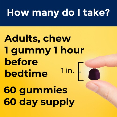 Nature Made® Time Release Melatonin 3mg Gummies Perspective: right
