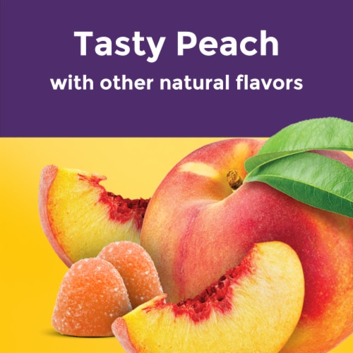 Nature Made Skin Hydration + Ceramides Gummies Peach Flavored Perspective: right