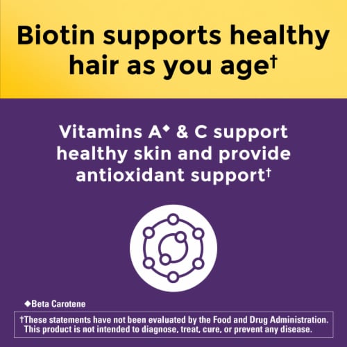 Nature Made Hair Growth Softgels Perspective: right