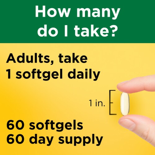Nature Made® 450 mg Vitamin E Softgels Perspective: right