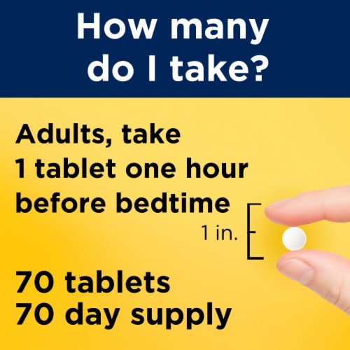 Nature Made® Extra Strength Melatonin Tablets 10mg Perspective: right