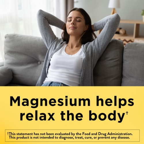 Nature Made Magnesium Oxide 250 mg Tablets Perspective: right