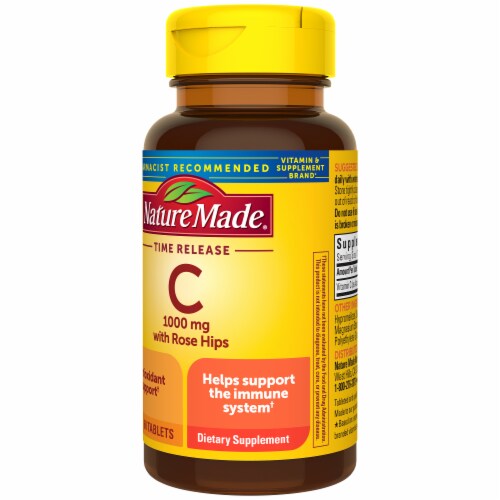 Nature Made® Vitamin C Tablets 1000mg Perspective: right