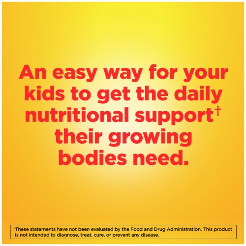 Nature Made® Kids First® Multivitamin with Omega-3 Gummies Perspective: right