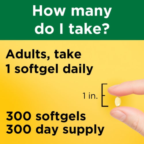 Nature Made® Vitamin D3 Softgels Perspective: right