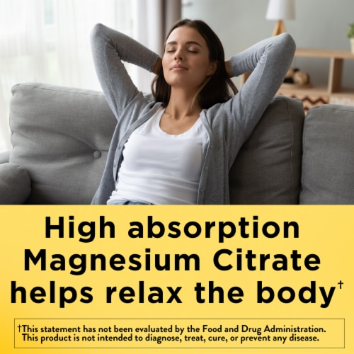 Nature Made® Magnesium Citrate Softgels 250mg Perspective: right