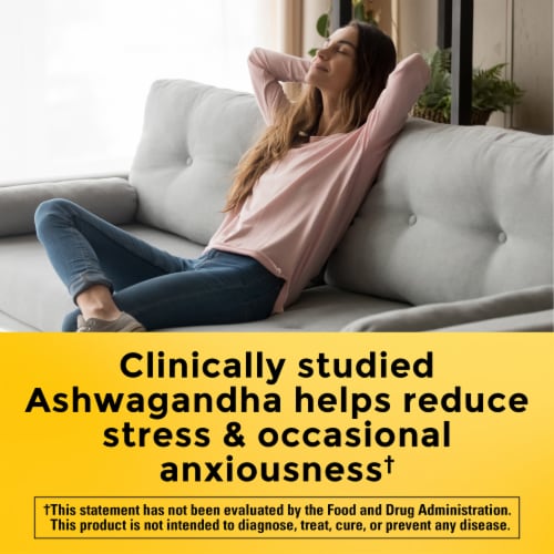Nature Made® Ashwagandha Capsules 125mg Perspective: right