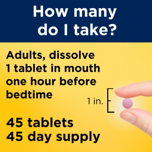 Nature Made® Melatonin 10 mg Tablets Perspective: right