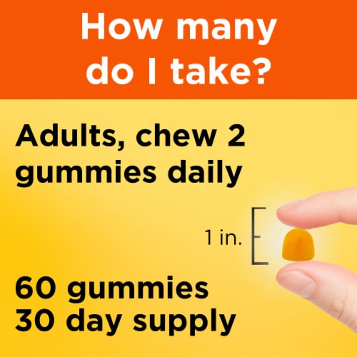 Nature Made® Turmeric Curcumin Gummies Perspective: right