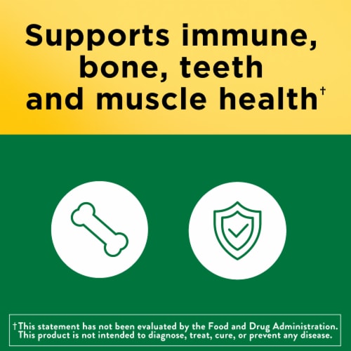 Nature Made® Vitamin D3 + K2 Softgels Perspective: right