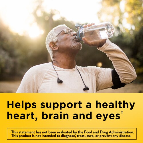 Nature Made® Burp-Less Extra Strength Fish Oil Minis Softgels Perspective: right