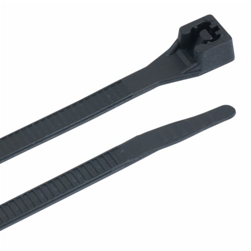 Gardner Bender Electric Black 8" Cable Ties Perspective: right