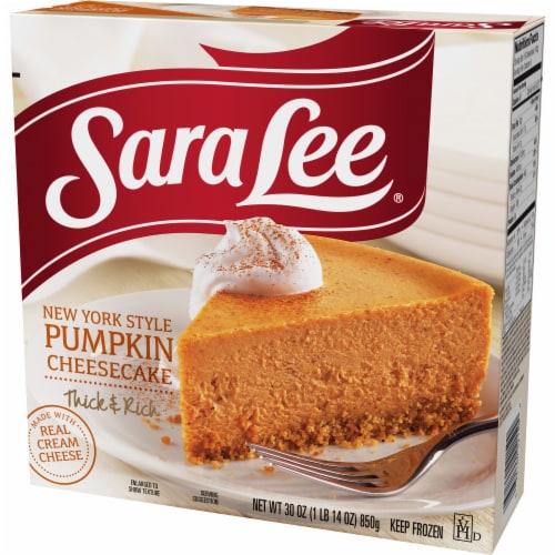 Sara Lee Pumpkin New York Style Cheesecake Perspective: right