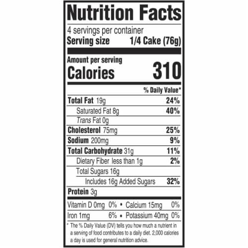 Sara Lee All Butter Pound Cake Perspective: right