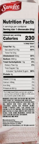 Sara Lee Sara's Selections Creamy Classic Cheesecake Perspective: right