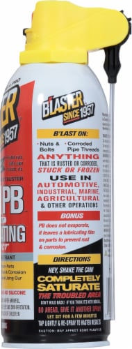 B'laster® Powerful Rust Penetrating Catalyst Aerosol Perspective: right