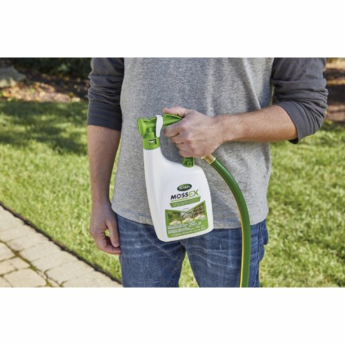 Scotts MossEx 3in1 32 Oz. Ready To Spray Moss Killer 3300210, 1