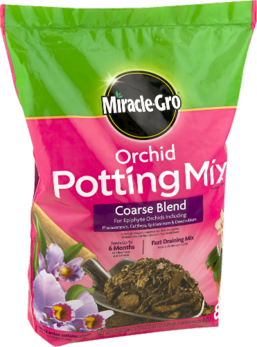 Miracle-Gro 8 Qt. 4 Lb. Coarse Blend Orchid Potting Mix 74778300 Perspective: right