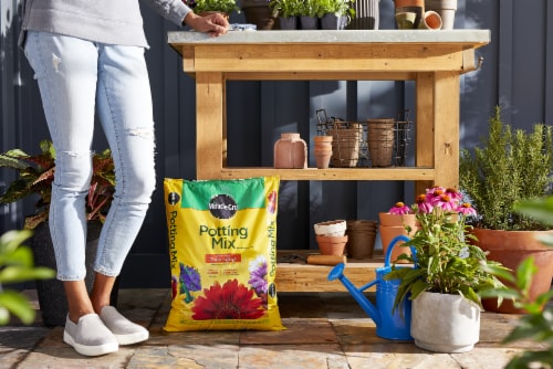 Miracle-Gro® Potting Mix Perspective: right