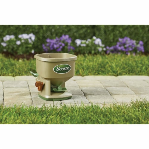 Scotts® Whirl Handheld Spreader Perspective: right