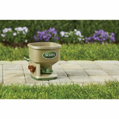 Scotts® Whirl Handheld Spreader Perspective: right