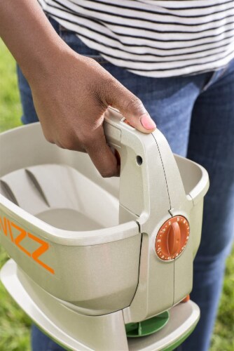 Scotts® Wizz™ Handheld Spreader Perspective: right