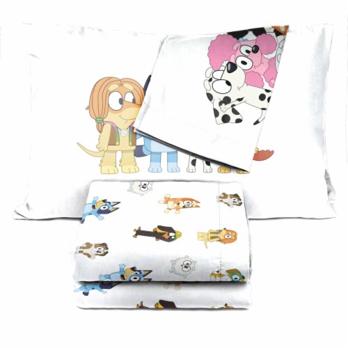 Sunny Side Up Bluey Sheet Set Perspective: right