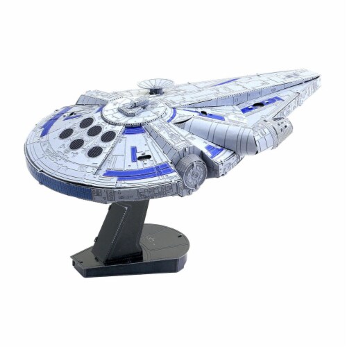 Fascinations Star Wars Lando's Millennium Falcon 3D Metal Model Kit Perspective: right