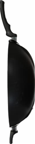 T-fal® Essentials Wok Non Stick - Black Perspective: right