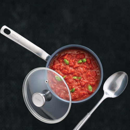T-fal Endurance Platinum Sauce Pan Perspective: right