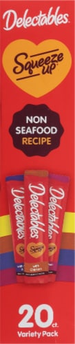 Delectables™ Squeeze Up® Chicken Favorites Handheld Lickable Treat Tubes Perspective: right