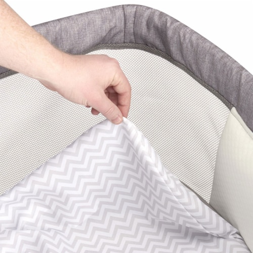 Evenflo Portable Baby Loft - Gray Melange Perspective: right