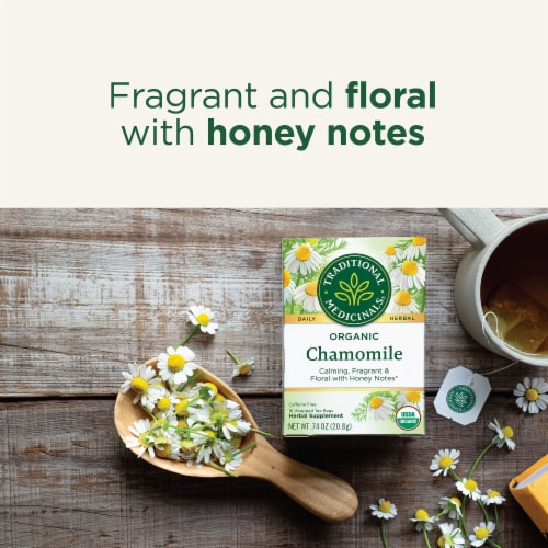 Traditional Medicinals Organic Chamomile Tea Perspective: right