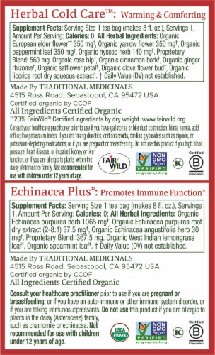 Traditional Medicinals® Seasonal Sampler Tea Bags Perspective: right