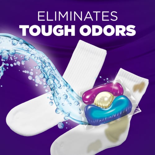 Arm & Hammer® Odor Blasters Plus Oxi Clean Fresh Burst 5-in-1 Laundry Detergent Paks Perspective: right