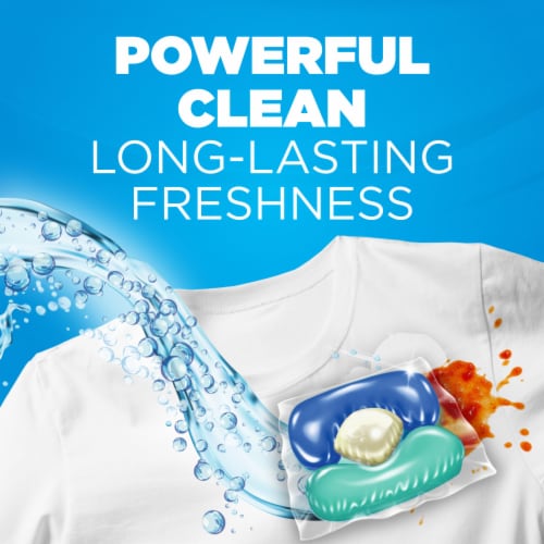 ARM & HAMMER Clean Burst Laundry Detergent 5-in-1 Power Paks Perspective: right