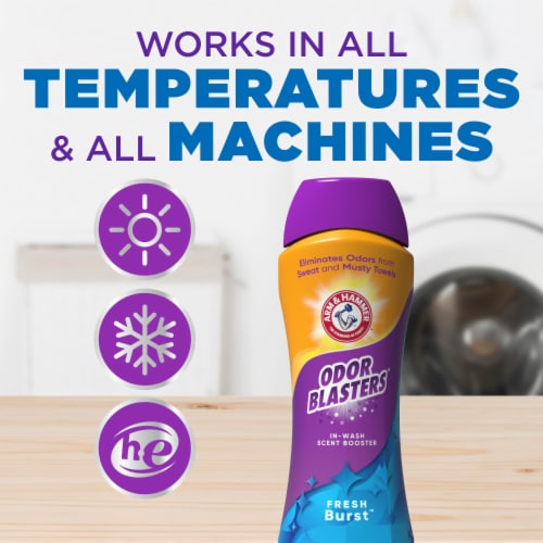 Arm & Hammer Odor Blasters Fresh Burst In-Wash Scent Booster Perspective: right