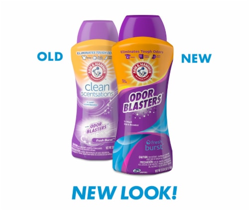 Arm & Hammer Odor Blasters Fresh Burst In-Wash Scent Booster Perspective: right