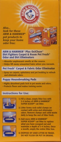 Arm & Hammer Super Scoop Clumping Cat Litter Perspective: right