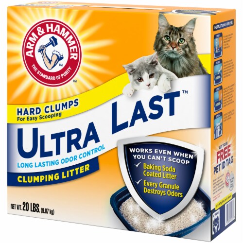 Arm & Hammer Ultra Last Clumping Litter Perspective: right