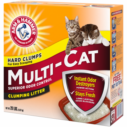 Arm & Hammer Multi Cat Litter Perspective: right