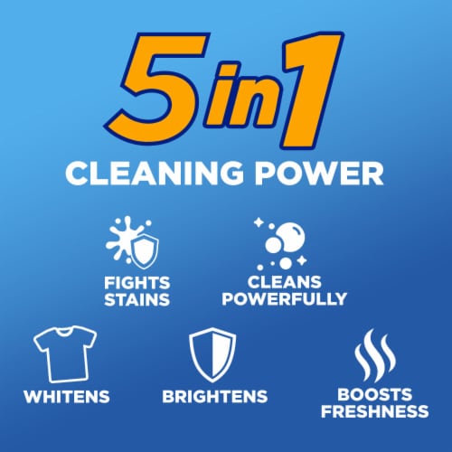 Arm & Hammer™ Fresh Scent Plus Oxi Clean™ Liquid Laundry Detergent Perspective: right