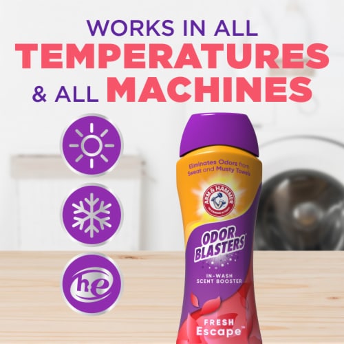 ARM & HAMMER Odor Blasters Fresh Escape In-Wash Scent Booster Perspective: right