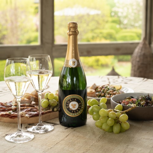 Gloria Ferrer Sonoma Brut Champagne California Sparkling Wine Perspective: right