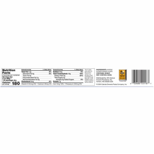 Ronzoni Whole Grain Whole Wheat Spaghetti Pasta Perspective: right